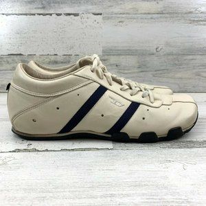 Diesel Cream and Black Women's Sneakers